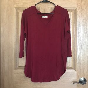 3/4 sleeve hollister top